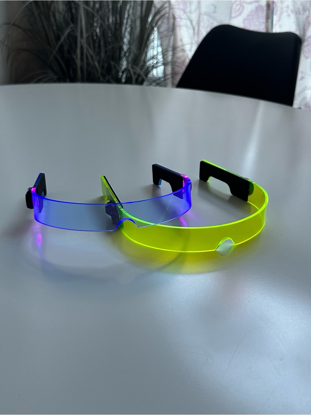 Rave glasses - batteries not included